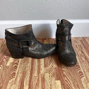 Free bird - Phlow style gold flake boots